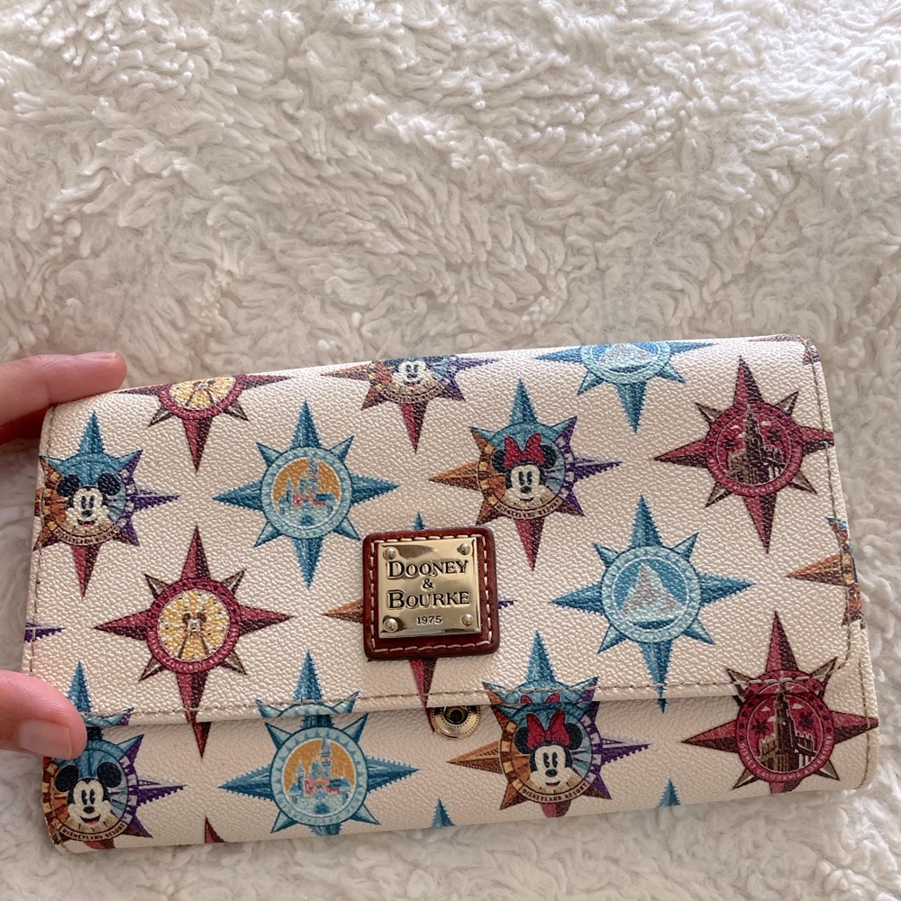 RARE!!! Dooney & Bourke Disney/California adventure wallet